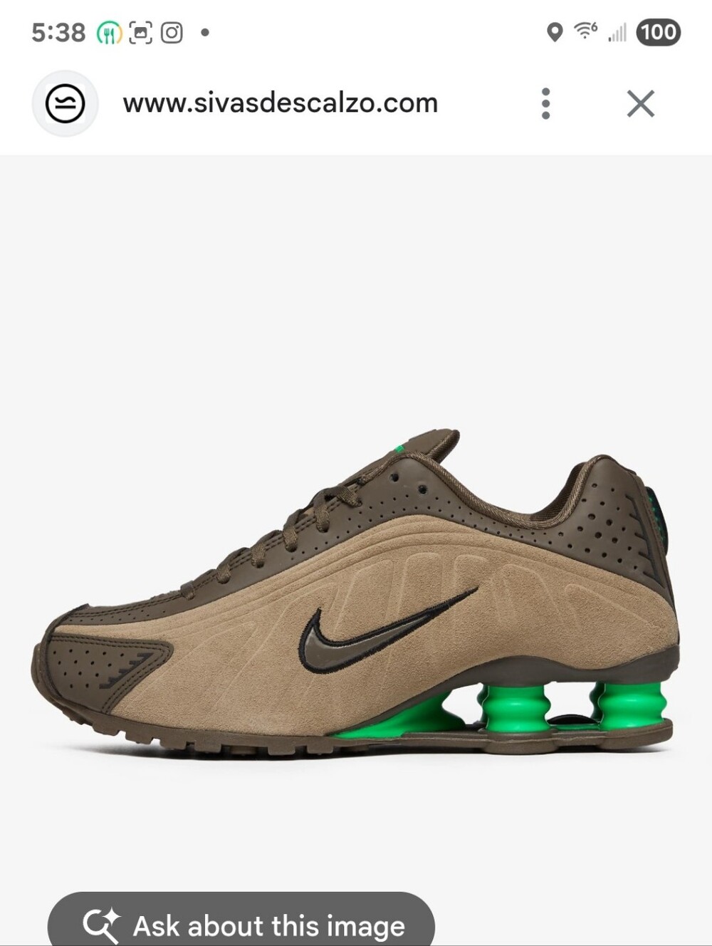 Brand New Authenticated Nike Shox